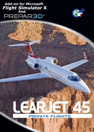 Private Flights - Learjet 45 FSX/P3D