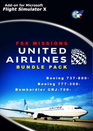 FSX MISSIONS - United Airlines Bundle Pack